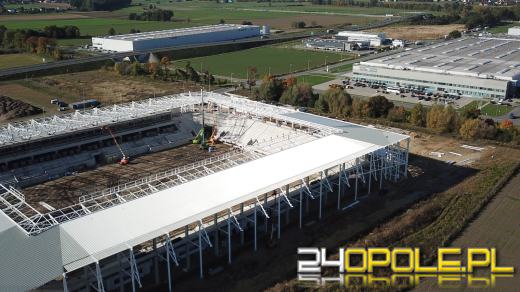 Stadion zabezpieczony na zimę. Budowa trwa