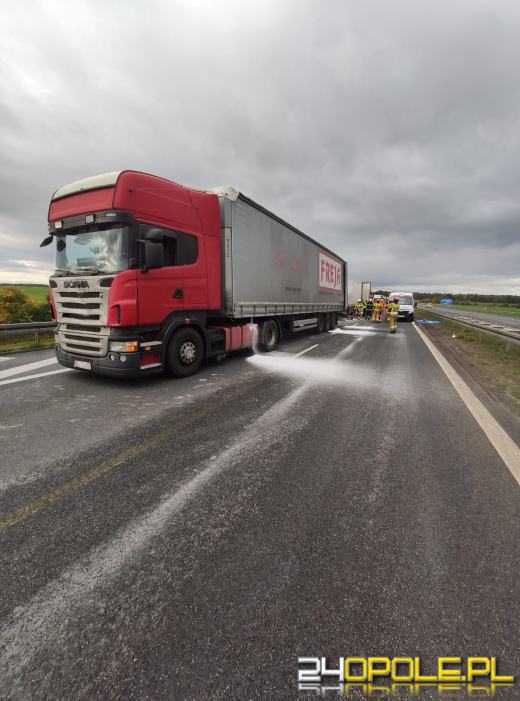 Zderzenie trzech ciężarówek na A4. Warto omijać to miejsce