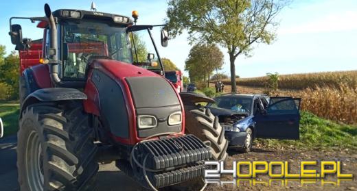 Poważny wypadek w powiecie nyskim. Lądował śmigłowiec LPR