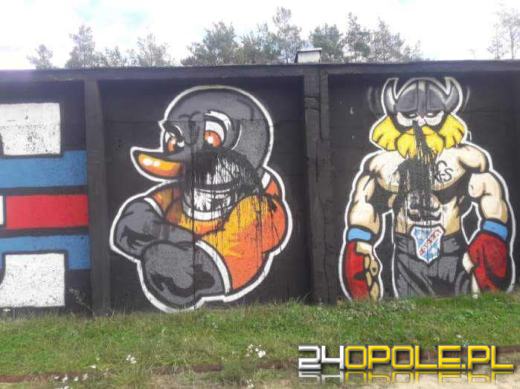Zniszczone graffiti na Metalchemie. Przykry brak szacunku 
