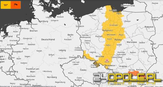 Ulewny deszcz utrzyma się minimum do północy. IMGW ostrzega!