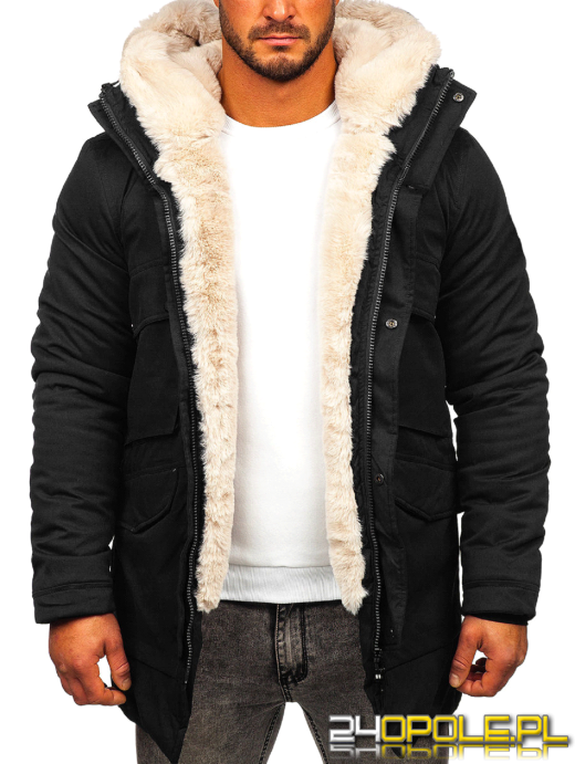 Czarna kurtka puchowa męska - ponadczasowy wybór na sezon jesienno-zimowy