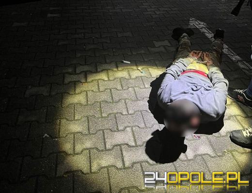 Zatrzymany przez kryminalnych na gorącym uczynku