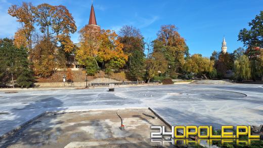 Staw Zamkowy w Opolu zachęcająco nie wygląda, ale będzie piękny