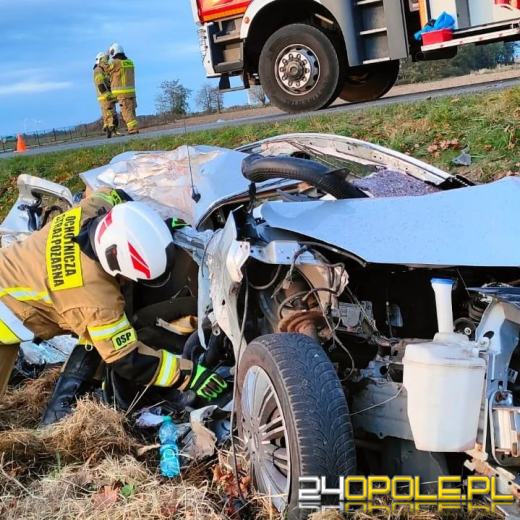 Tragiczne zdarzenie drogowe pomiędzy Namysłowem a Wilkowem