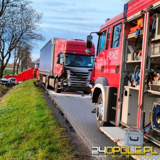 Tragiczne zdarzenie drogowe pomiędzy Namysłowem a Wilkowem
