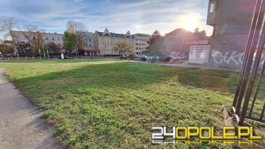 Zielony skwer w centrum pozostanie zielony. Będzie miejscem wypoczynku