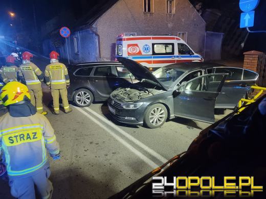 Zdarzenie drogowe z udziałem pięciu osób. Jedna zabrana do szpitala