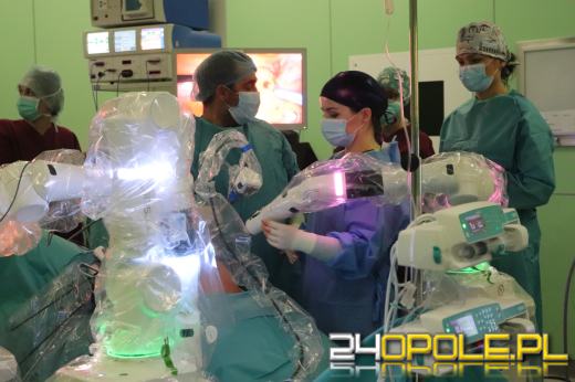 100 zabiegów z użyciem robota wykonano na opolskiej onkologii 