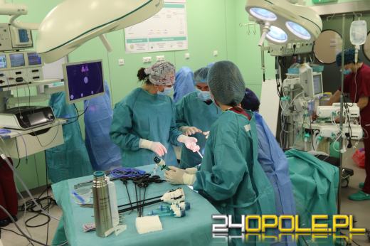 100 zabiegów z użyciem robota wykonano na opolskiej onkologii 