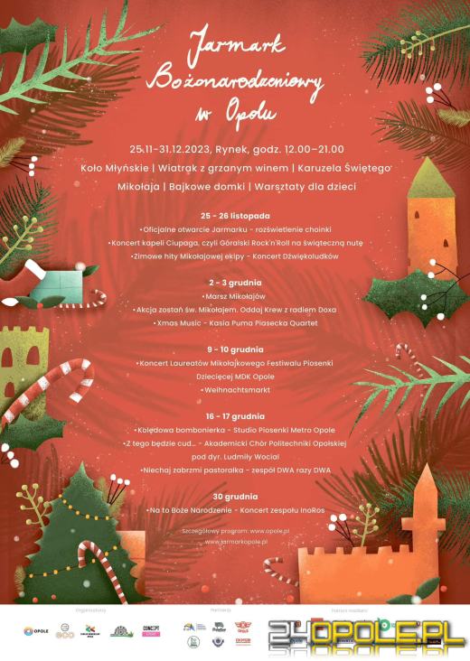 Za blisko 2 tygodnie Jarmark Bożonarodzeniowy. Trwają przygotowania na opolskim rynku
