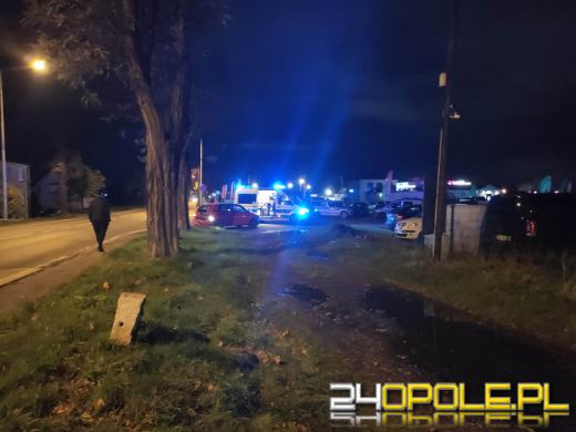 Zderzenie samochodu ciężarowego z osobówką na Braci Kowalczyków w Opolu