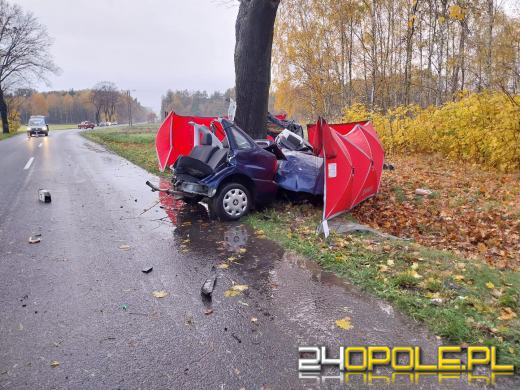 W wypadku w powiecie krapkowickim zginął 20-latek