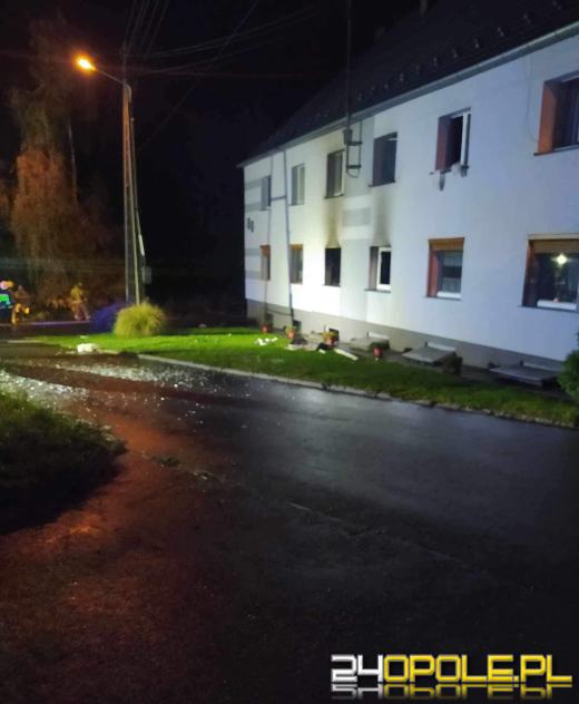 Wybuch butli z gazem w powiecie głubczyckim