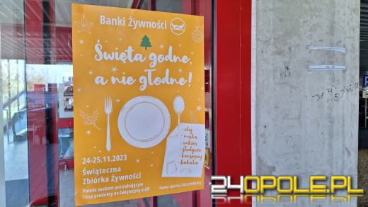 Święta godne, a nie głodne. Trwa zbiórka żywności 