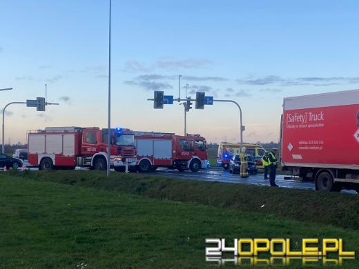 Poważny wypadek w Opolu-Wrzoskach. 3 osoby trafiły do szpitala