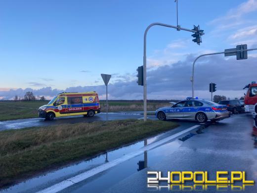 Poważny wypadek w Opolu-Wrzoskach. 3 osoby trafiły do szpitala