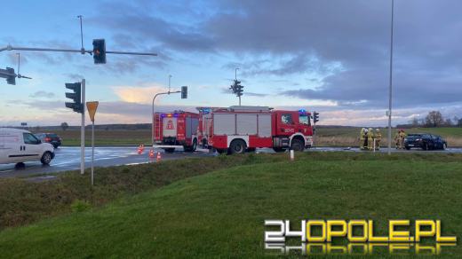 Poważny wypadek w Opolu-Wrzoskach. 3 osoby trafiły do szpitala