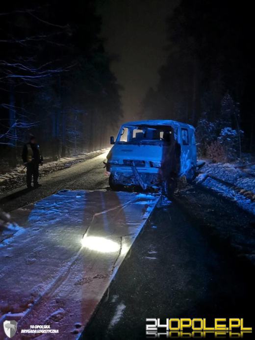 Opolscy żołnierze pomogli przy wypadku