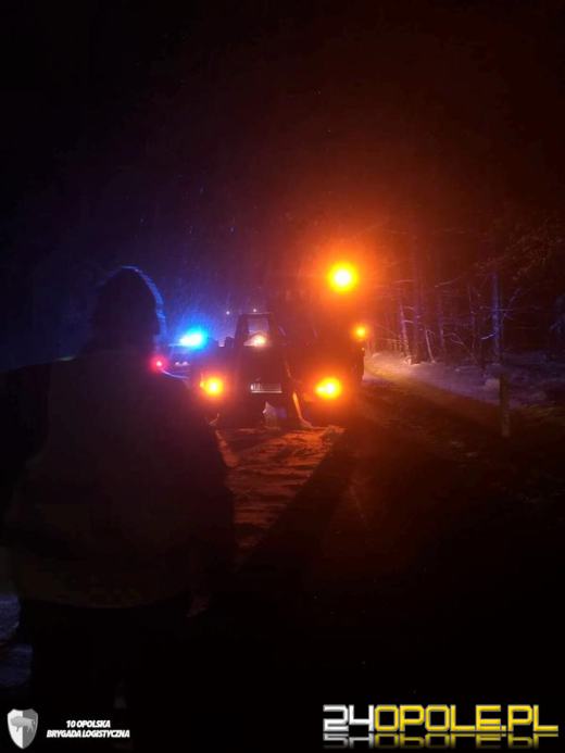 Opolscy żołnierze pomogli przy wypadku