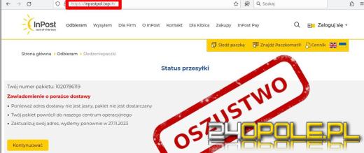 W okresie przedświątecznym wraca popularne oszustwo na ,,przesyłkę"