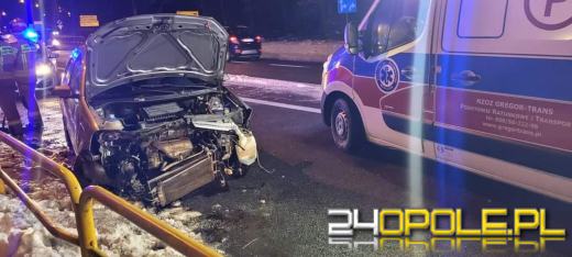 18-latek wjechał w bariery na DK-94