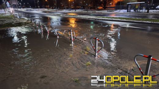 Duża awaria wodociągu na Witosa w Opolu
