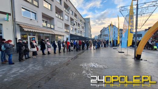 Tłumy w kolejce po choinkę od RMF!