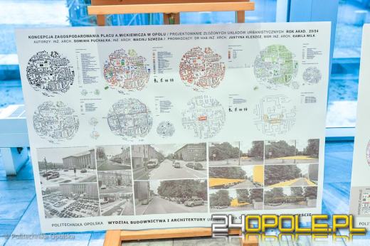 Studenci pokazali pomysły na rewitalizację Placu Mickiewicza