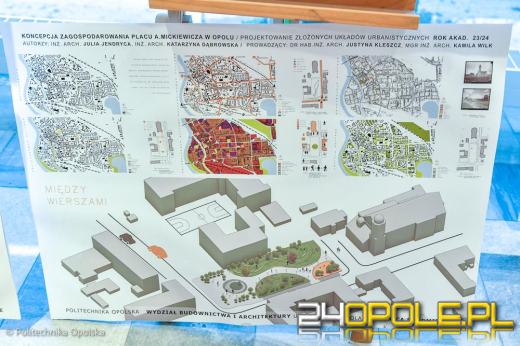 Studenci pokazali pomysły na rewitalizację Placu Mickiewicza