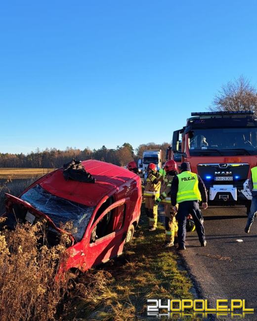 Wypadek na trasie Namysłów - Smarchowice Śląskie