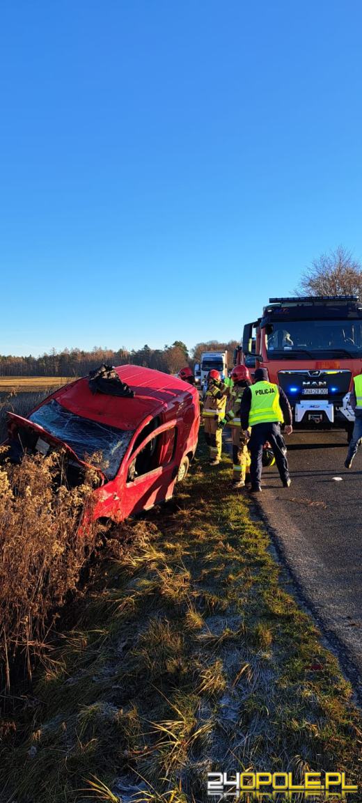 Wypadek na trasie Namysłów - Smarchowice Śląskie