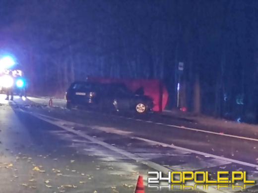 Czołowe zderzenie na DK94. Droga zablokowana