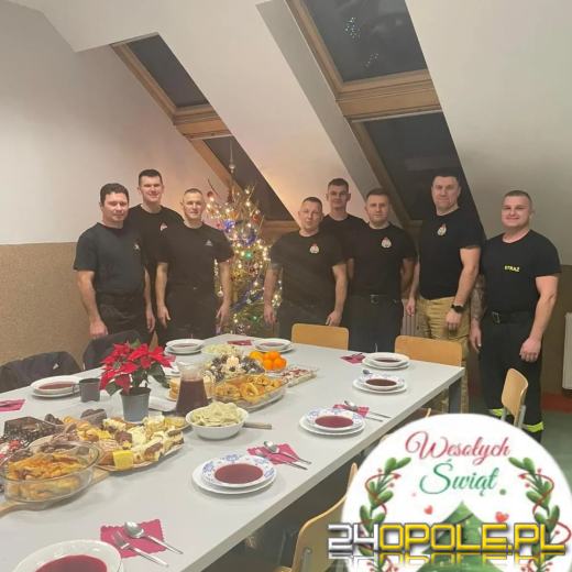 Święta spędzają na służbie