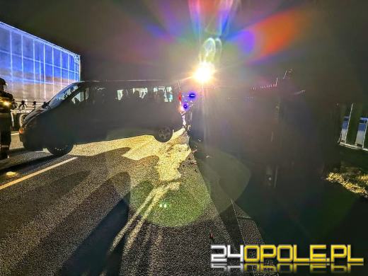 Wypadek na A4 na pasie w kierunku Wrocławia 