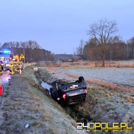 Niebezpieczny początek dnia w Namysłowie. Dwie kobiety w szpitalu