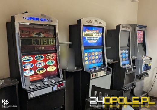 Funkcjonariusze opolskiej KAS zlikwidowali nielegalny salon gier  