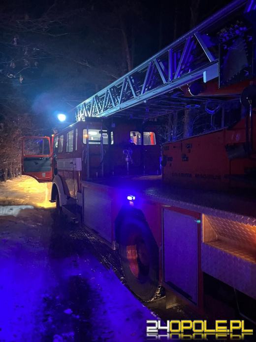 Spłonął domek letniskowy w Krasiejowie