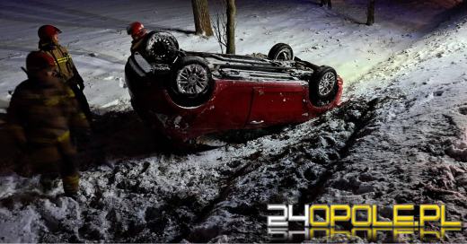 Dachowanie samochodu na DK94