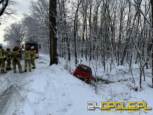 Zdarzenie drogowe na trasie Czarnowąsy - Świerkle