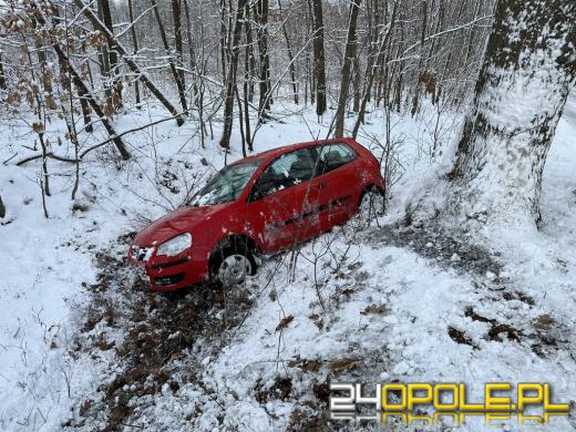Zdarzenie drogowe na trasie Czarnowąsy - Świerkle