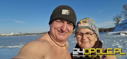 Idealne warunki do morsowania. Piękne słońce i mróz!