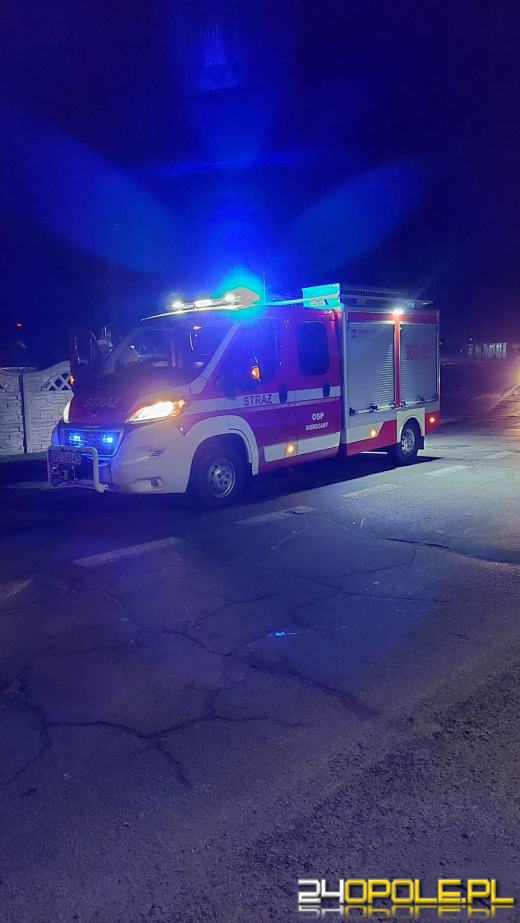 Dwa mercedesy zderzyły się w Bierdzanach. "Same" wezwały pomoc