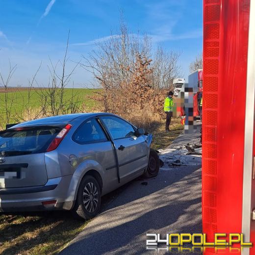 Zderzenie pojazdów w powiecie namysłowskim