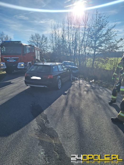 Zderzenie pojazdów w powiecie namysłowskim