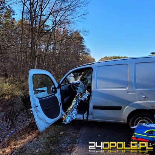 Dachowanie pojazdu na trasie Domaszowice - Siemysłów 