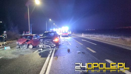 Pracowity poranek kluczborskich strażaków