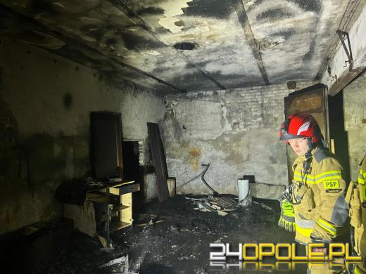 Pracowity poranek kluczborskich strażaków