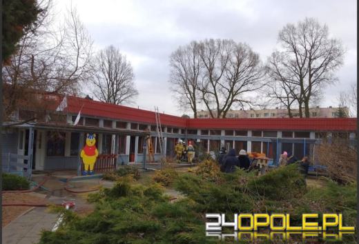 Duże straty po pożarze przedszkola w Niemodlinie
