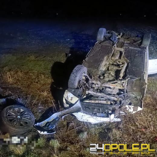 Dachowanie pomiędzy Wilkowem i Bierutowem na DW 451